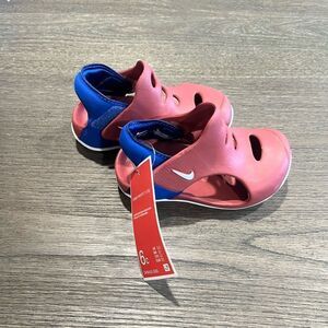 Nike Kids Sandals Pink and Blue
